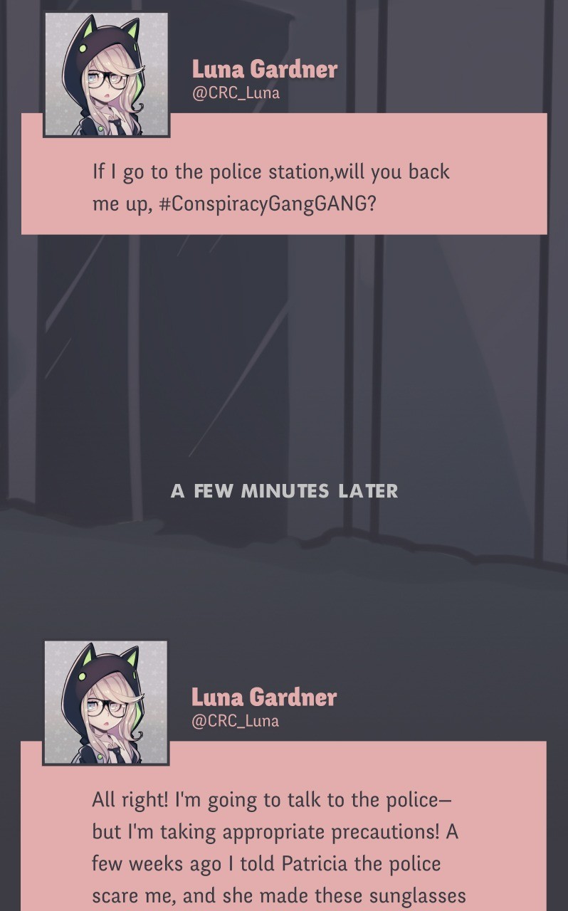 @Crc_Luna: Conspiracy Research Club - Vol.2 Chapter 39: Behind Bars