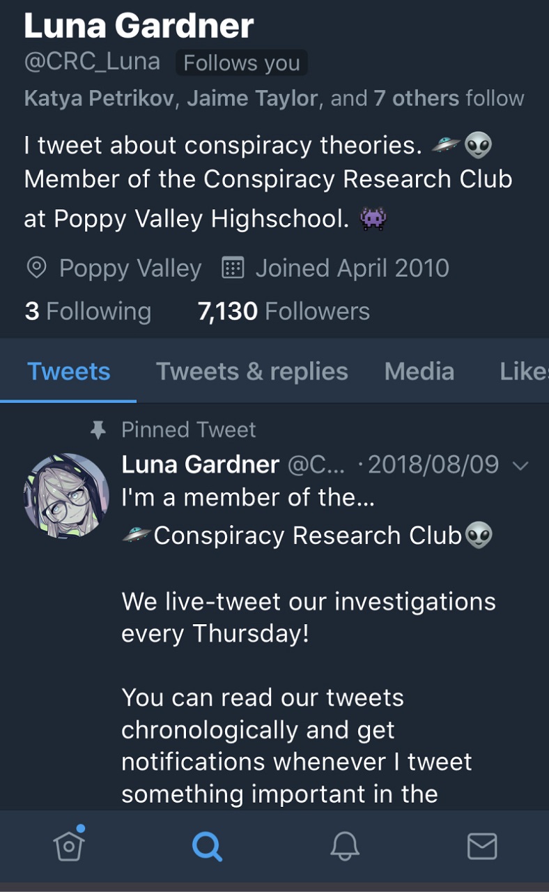 @Crc_Luna: Conspiracy Research Club - Vol.1 Chapter 9: The Faceless Underground