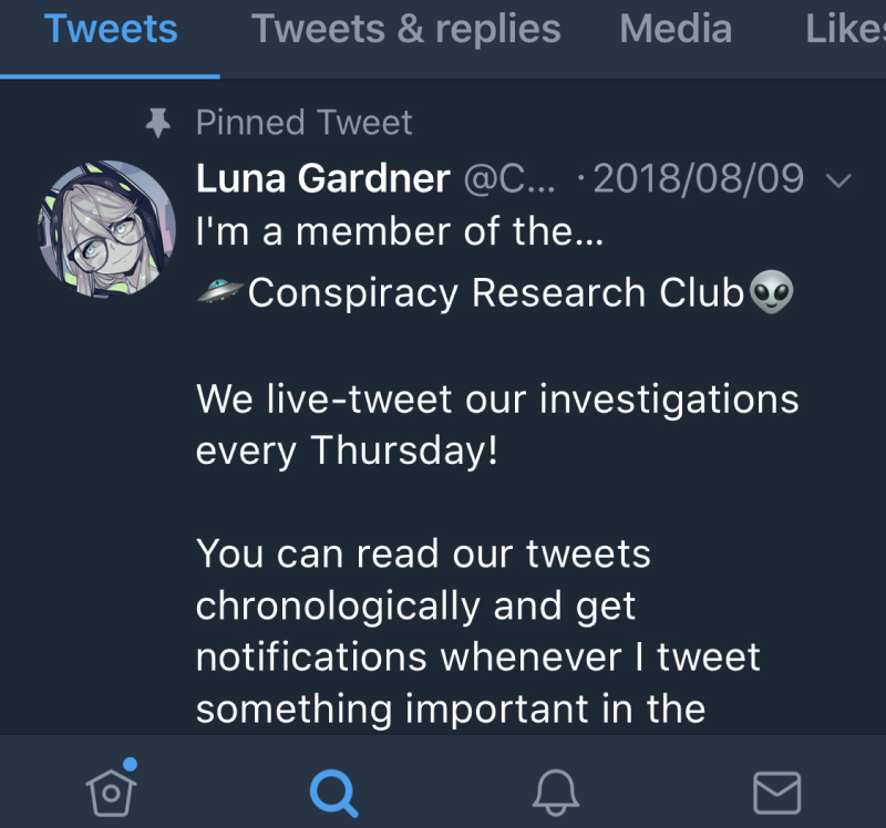 @Crc_Luna: Conspiracy Research Club - Vol.1 Chapter 5: Static