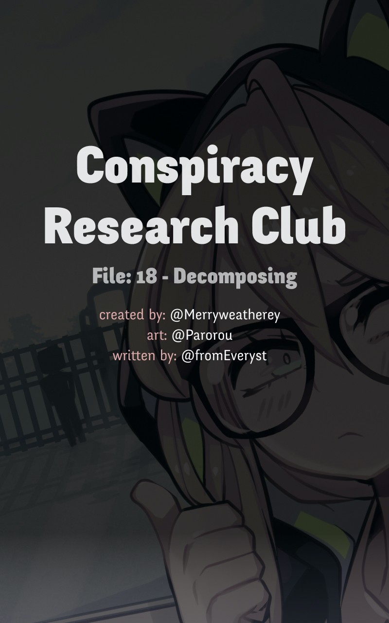 @Crc_Luna: Conspiracy Research Club - Vol.2 Chapter 18: Decomposing