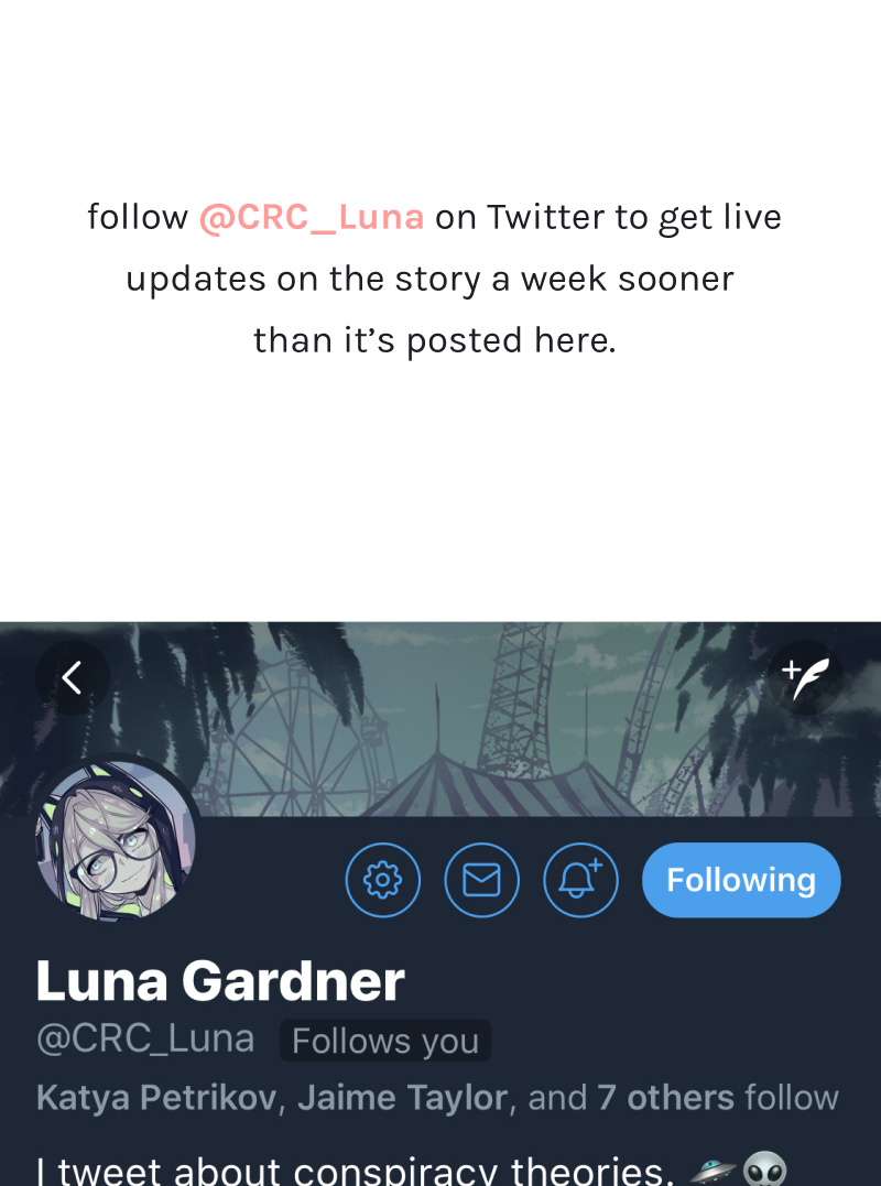 @Crc_Luna: Conspiracy Research Club - Vol.1 Chapter 11: The City (1)