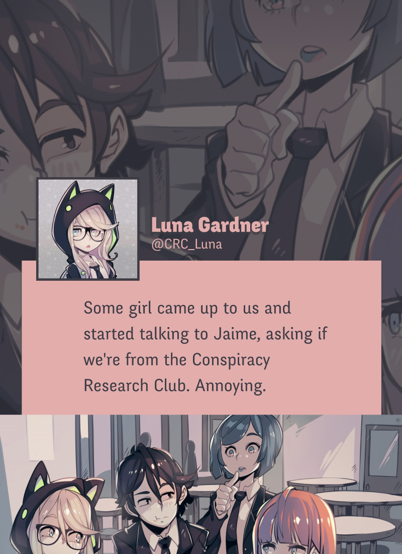 @Crc_Luna: Conspiracy Research Club - Vol.1 Chapter 6: Diner (1)