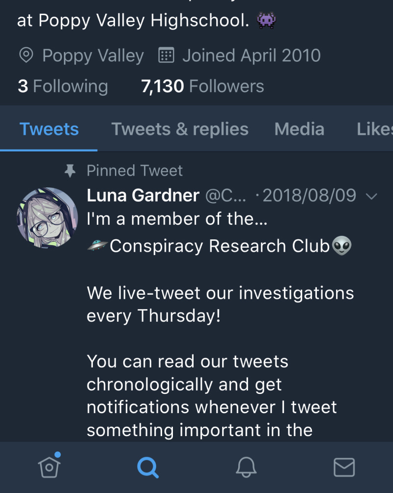 @Crc_Luna: Conspiracy Research Club - Vol.1 Chapter 6: Diner (1)