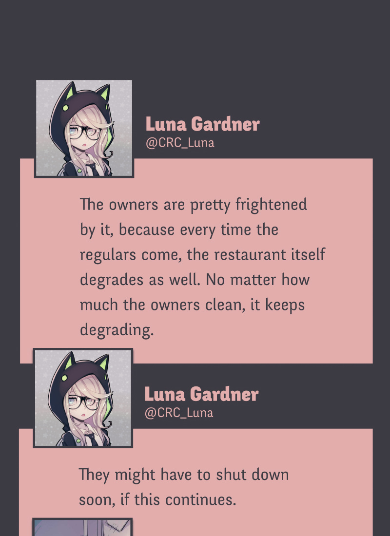 @Crc_Luna: Conspiracy Research Club - Vol.1 Chapter 7: Diner (2)