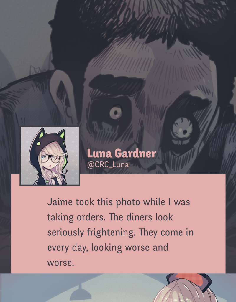 @Crc_Luna: Conspiracy Research Club - Vol.1 Chapter 7: Diner (2)