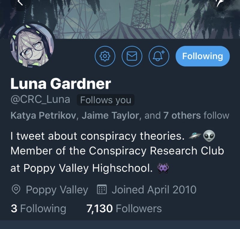 @Crc_Luna: Conspiracy Research Club - Vol.1 Chapter 4: The Stars Are Falling (2)