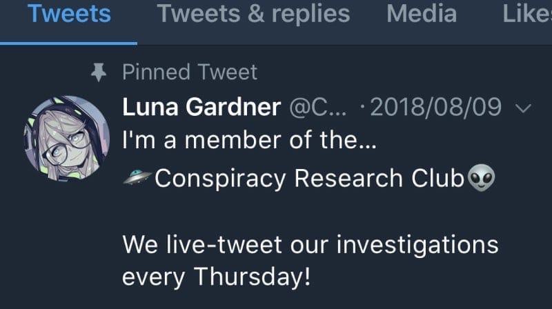 @Crc_Luna: Conspiracy Research Club - Vol.1 Chapter 4: The Stars Are Falling (2)