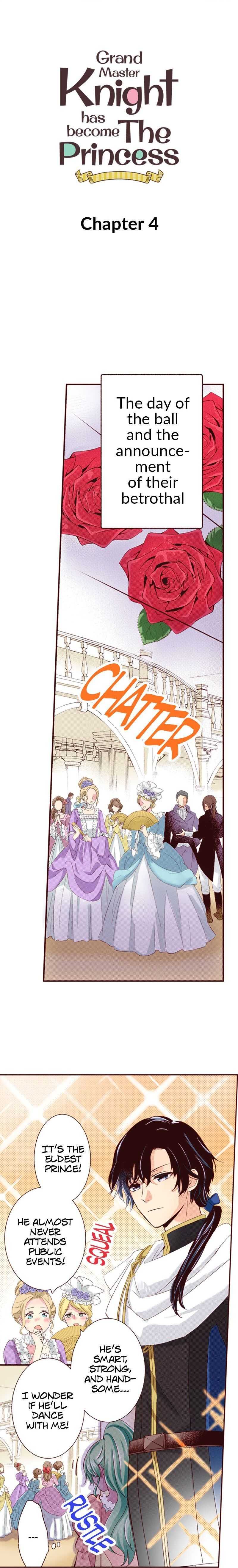 Grand Master Knight Has Become The Princess - Chapter 4