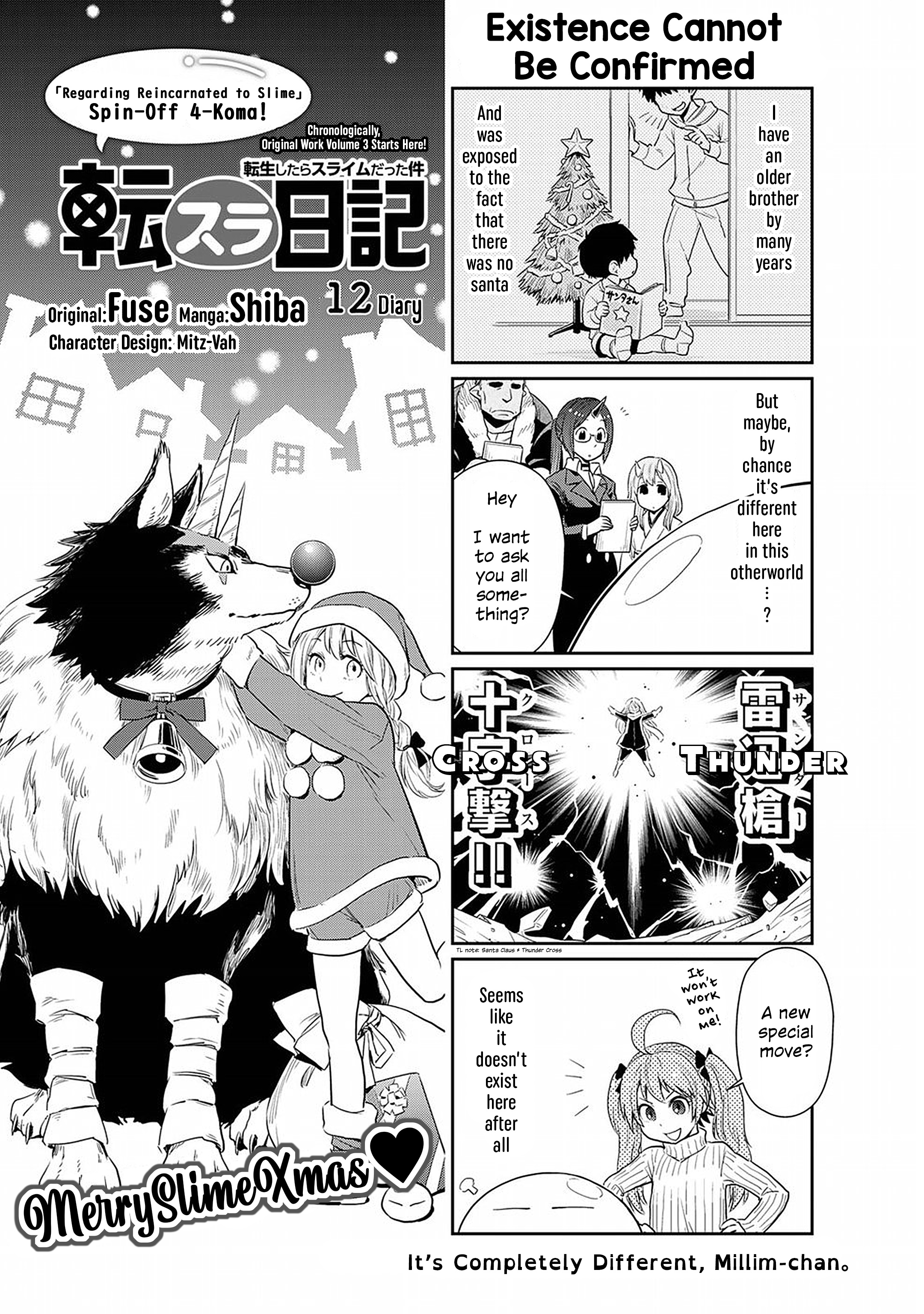 Tensura Nikki Tensei Shitara Slime Datta Ken - Vol.2 Chapter 12: 「Where Is Santa Claus?」