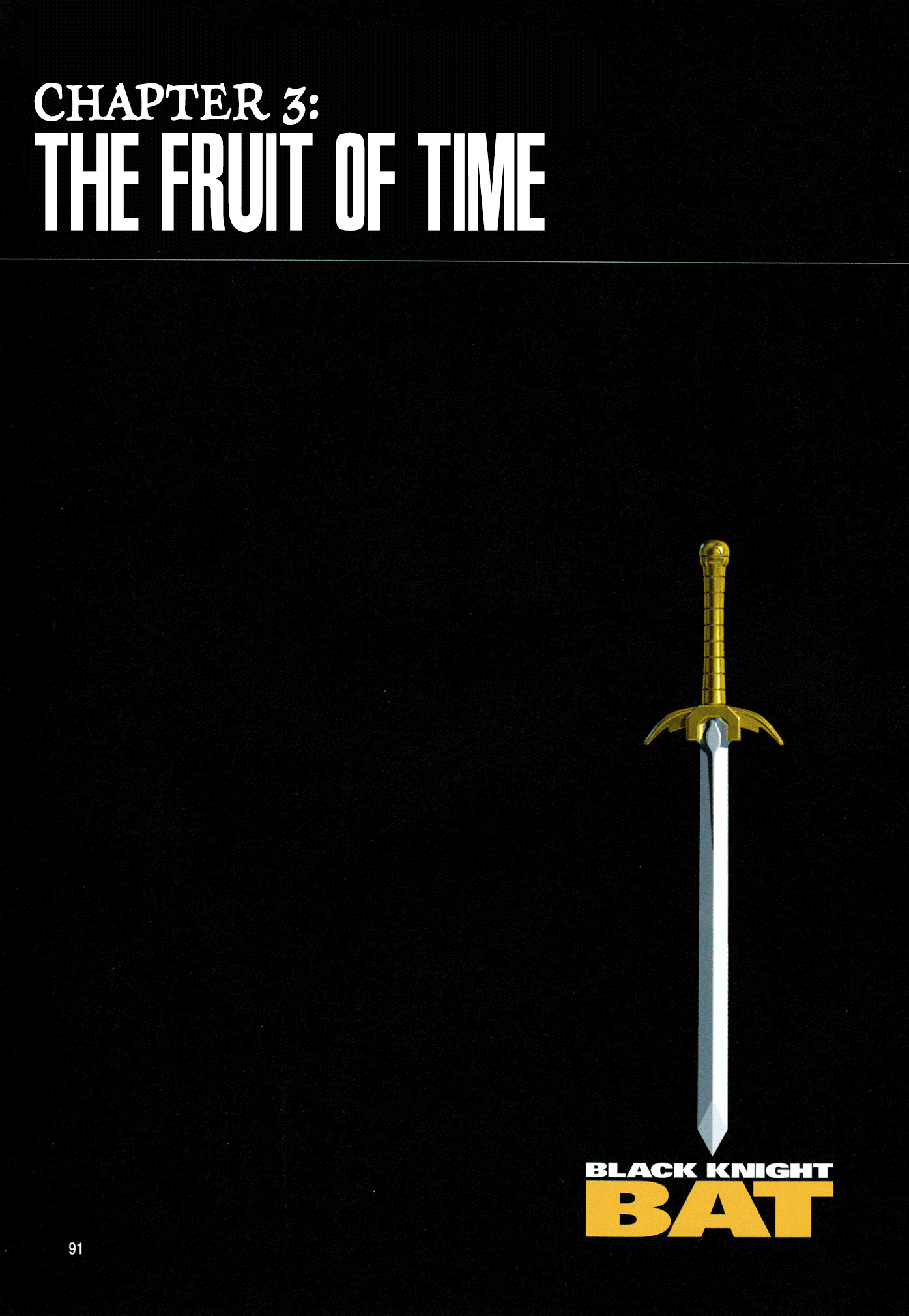 Black Knight Bat - Chapter 3: The Fruit Of Time