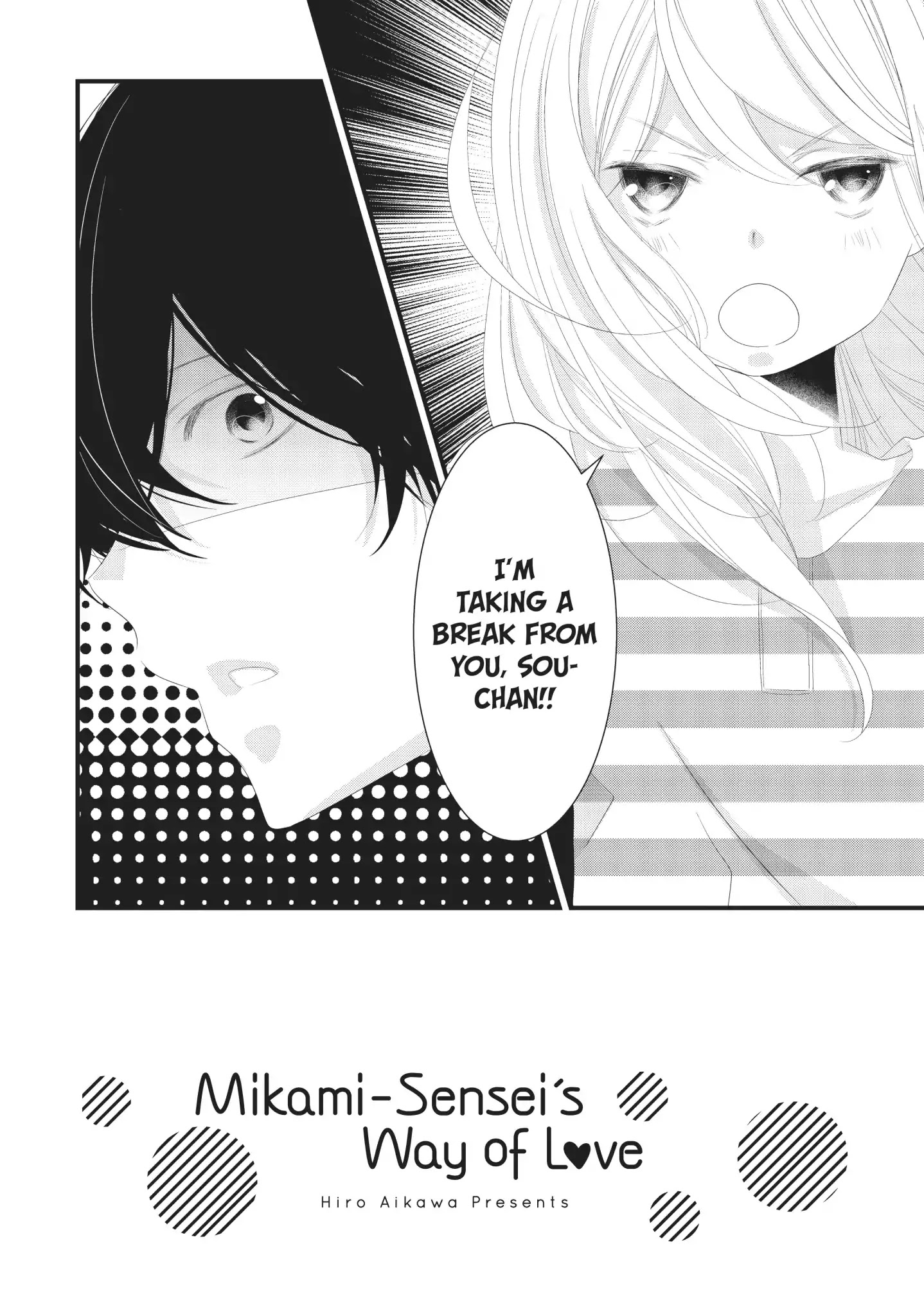 Mikami Sensei No Aishikata - Chapter 12: How To Nurse A Patient In Love ❤