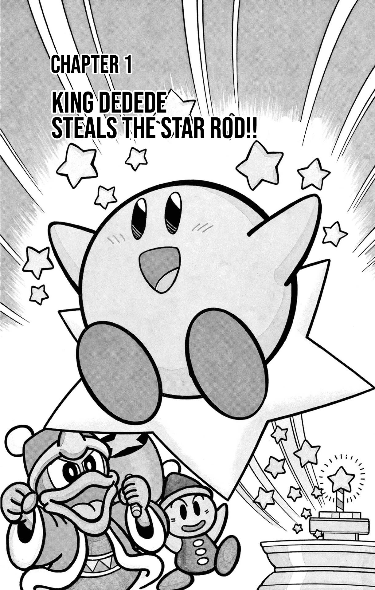 Hoshi No Kirby - Dedede De Pupupu Na Monogatari - Chapter 2: Kirby Vs King Dedede, A Race To The Top!!