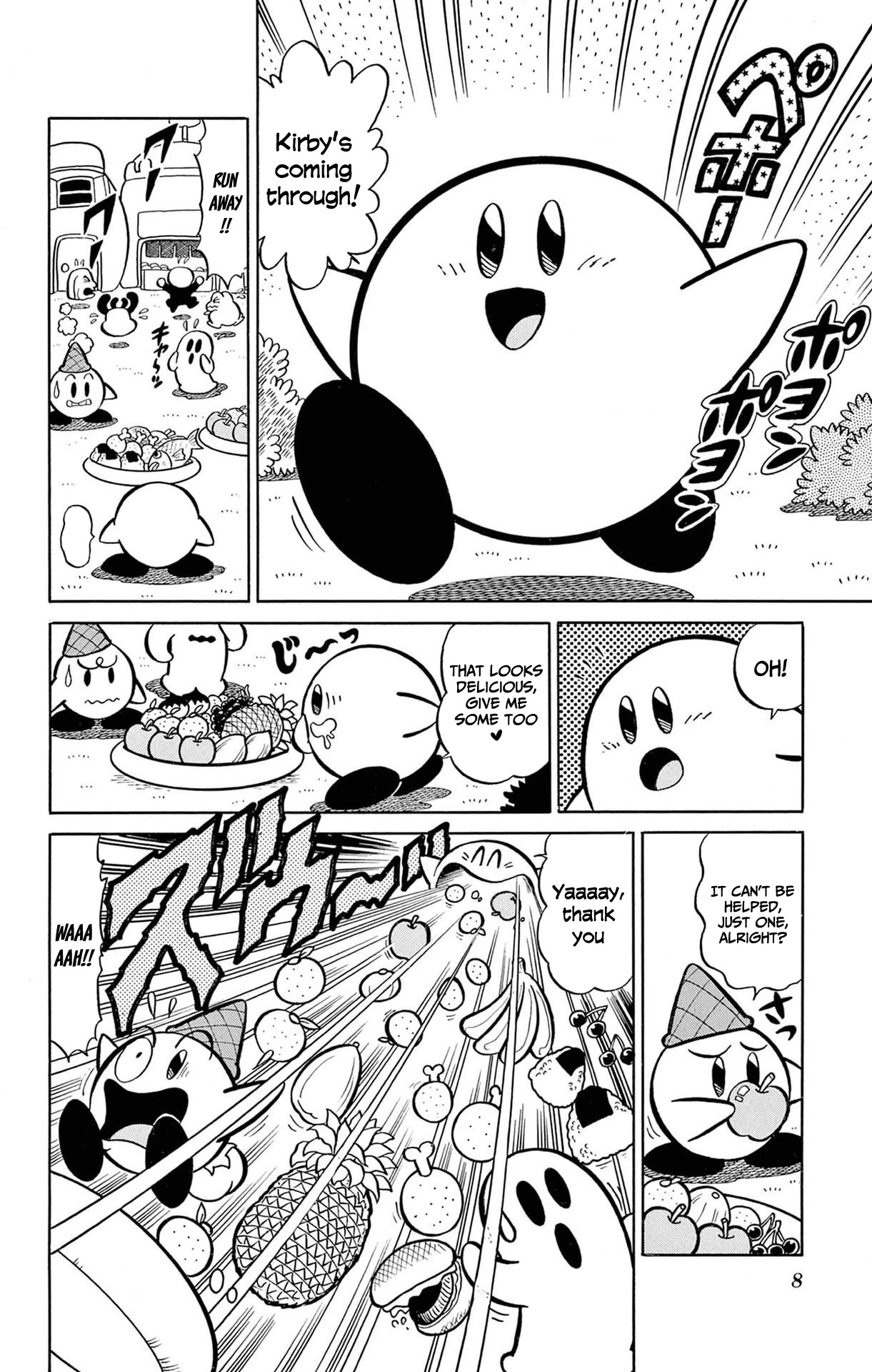 Hoshi No Kirby - Dedede De Pupupu Na Monogatari - Chapter 2: Kirby Vs King Dedede, A Race To The Top!!