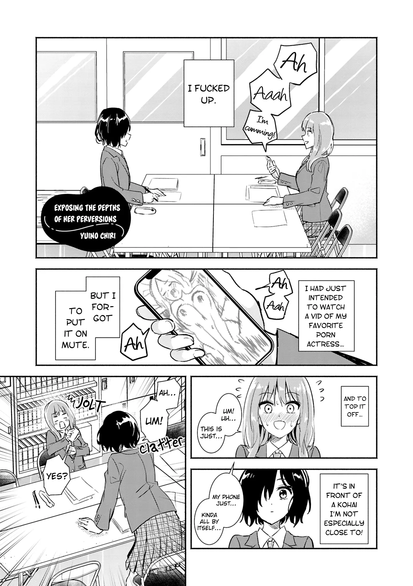 Sm Yuri Ecchi Anthology - Chapter 7: Exposing The Depths Of Her Perversions (Yuino Chiri)