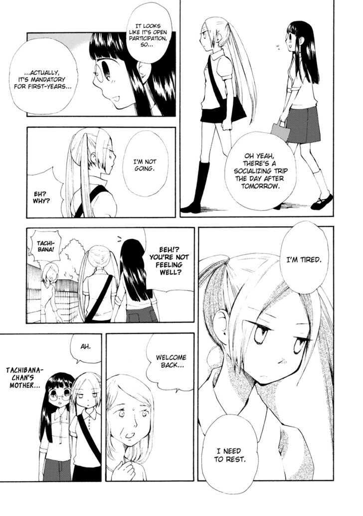 Watashi No Taisetsu Na Tomodachi - Vol.1 Chapter 2 : Tachibana And Me