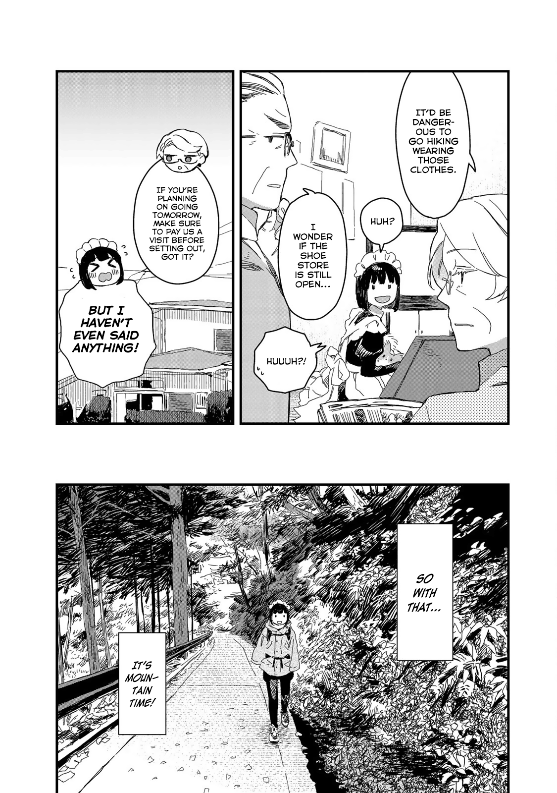 Maid-San Wa Taberu Dake - Vol.4 Chapter 41: Mountain Climbing