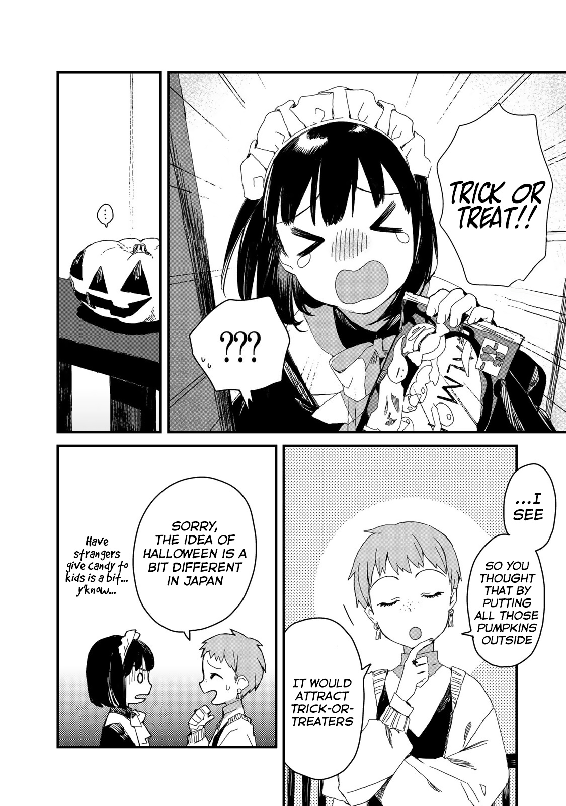 Maid-San Wa Taberu Dake - Vol.4 Chapter 38: Halloween