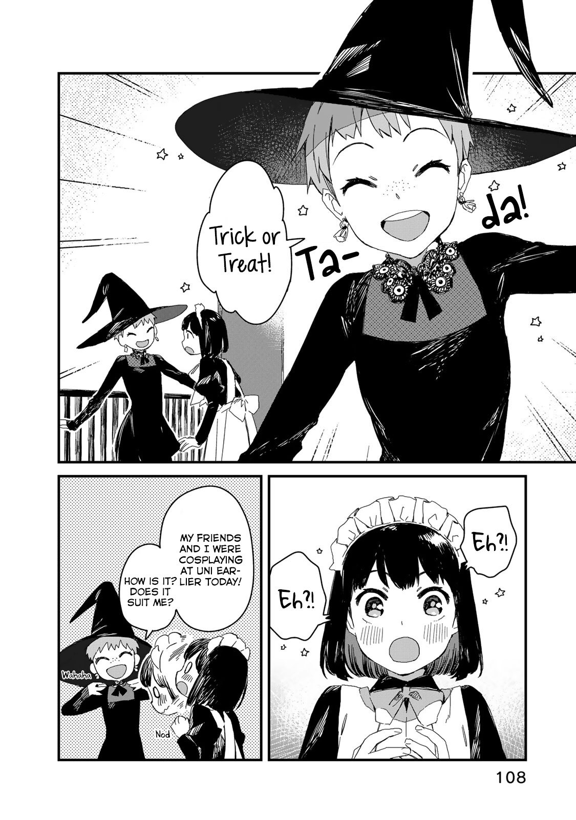 Maid-San Wa Taberu Dake - Vol.4 Chapter 38: Halloween