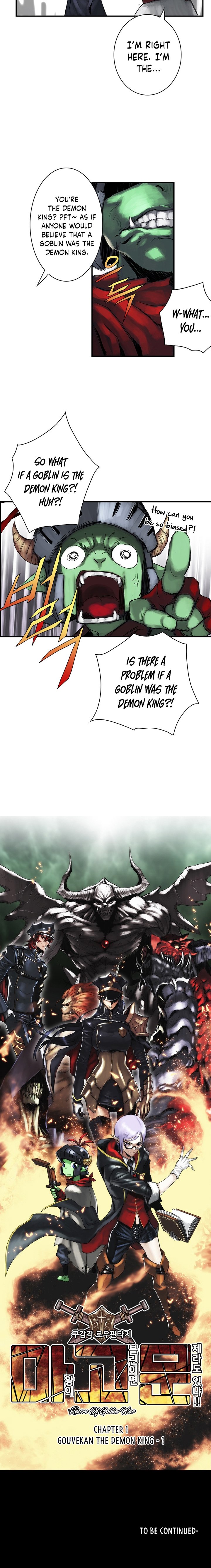 Is There A Problem If The Demon King Is A Goblin?! - Chapter 1