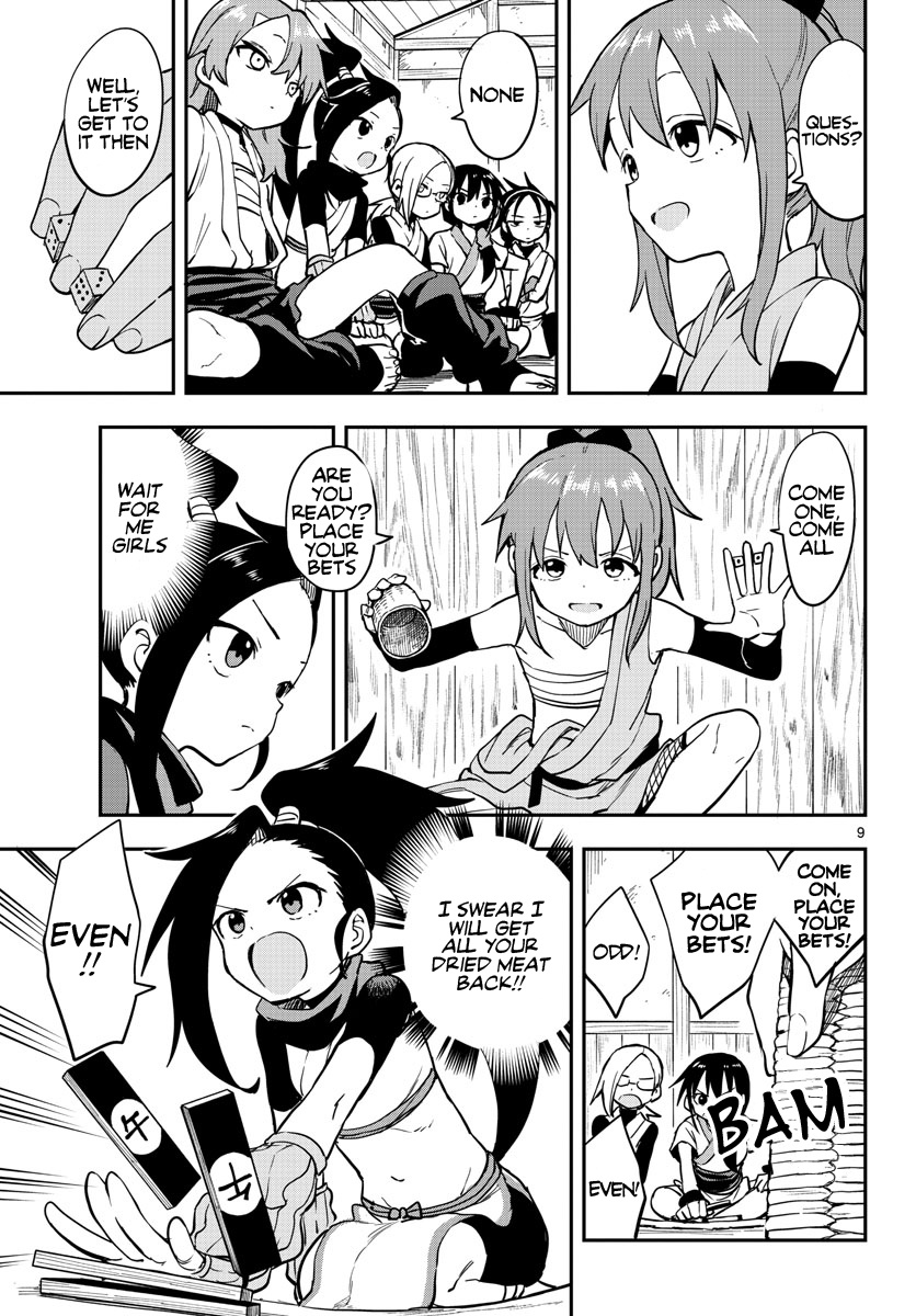 Kunoichi Tsubaki No Mune No Uchi - Vol.8 Chapter 50: Akane Class's Dicey Life