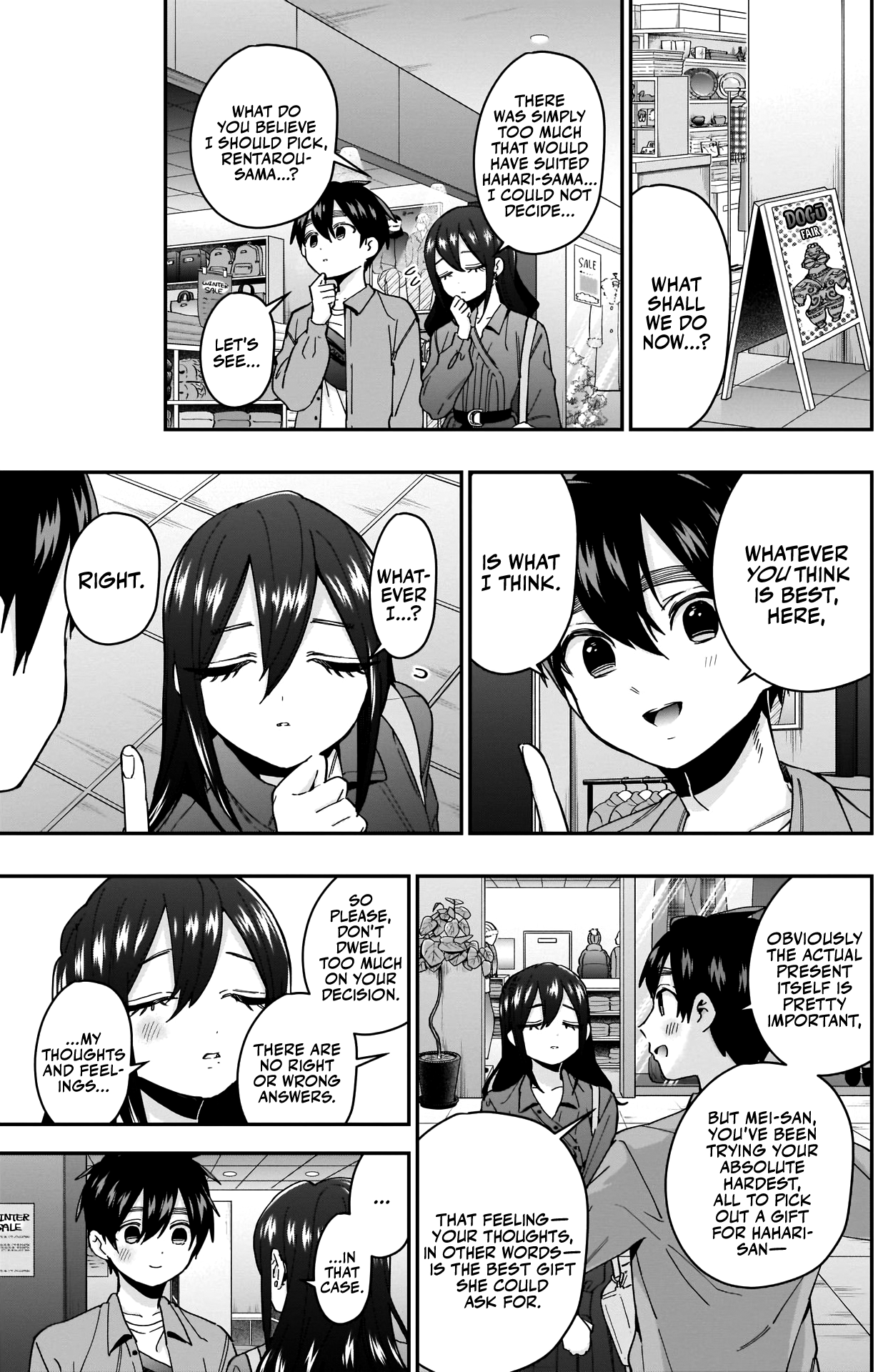 The 100 Girlfriends Who Really, Really, Really, Really, Really Love You - Chapter 47: Mei-San's Great Gift Offensive