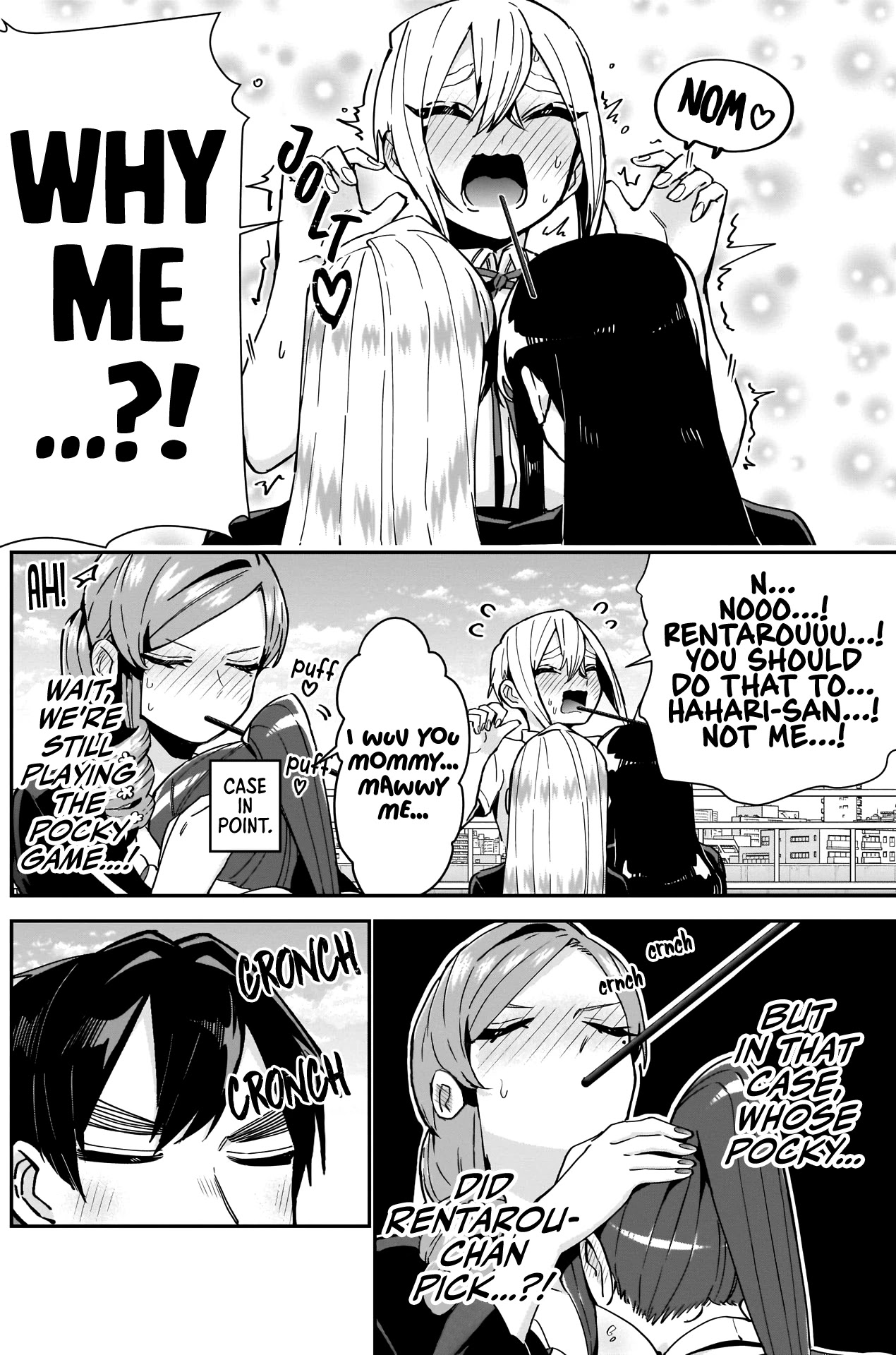 The 100 Girlfriends Who Really, Really, Really, Really, Really Love You - Chapter 86: Pocky Game Royale