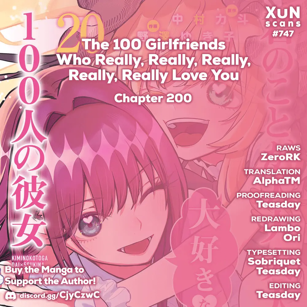 The 100 Girlfriends Who Really, Really, Really, Really, Really Love You - Chapter 200: 100 Gf Party