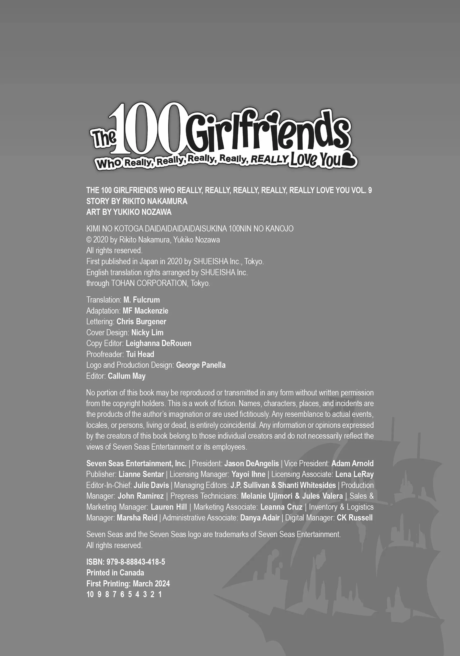 The 100 Girlfriends Who Really, Really, Really, Really, Really Love You - Chapter 77.2