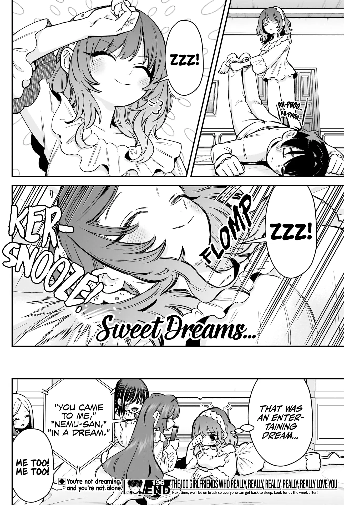 The 100 Girlfriends Who Really, Really, Really, Really, Really Love You - Chapter 196: Rentarou's Family's Sweet Dreams Party ♥