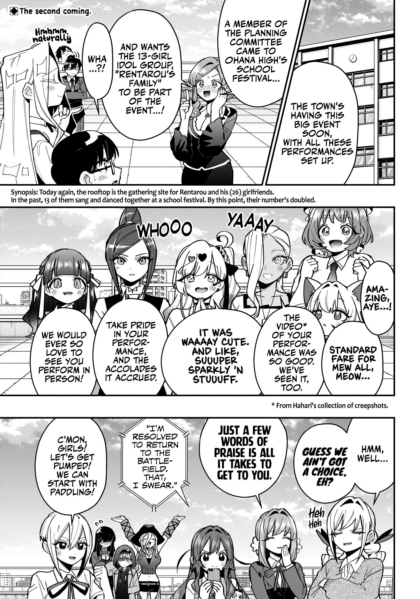 The 100 Girlfriends Who Really, Really, Really, Really, Really Love You - Chapter 152: The Rentarou's Family Idolmaking Project (2Nd Generation)