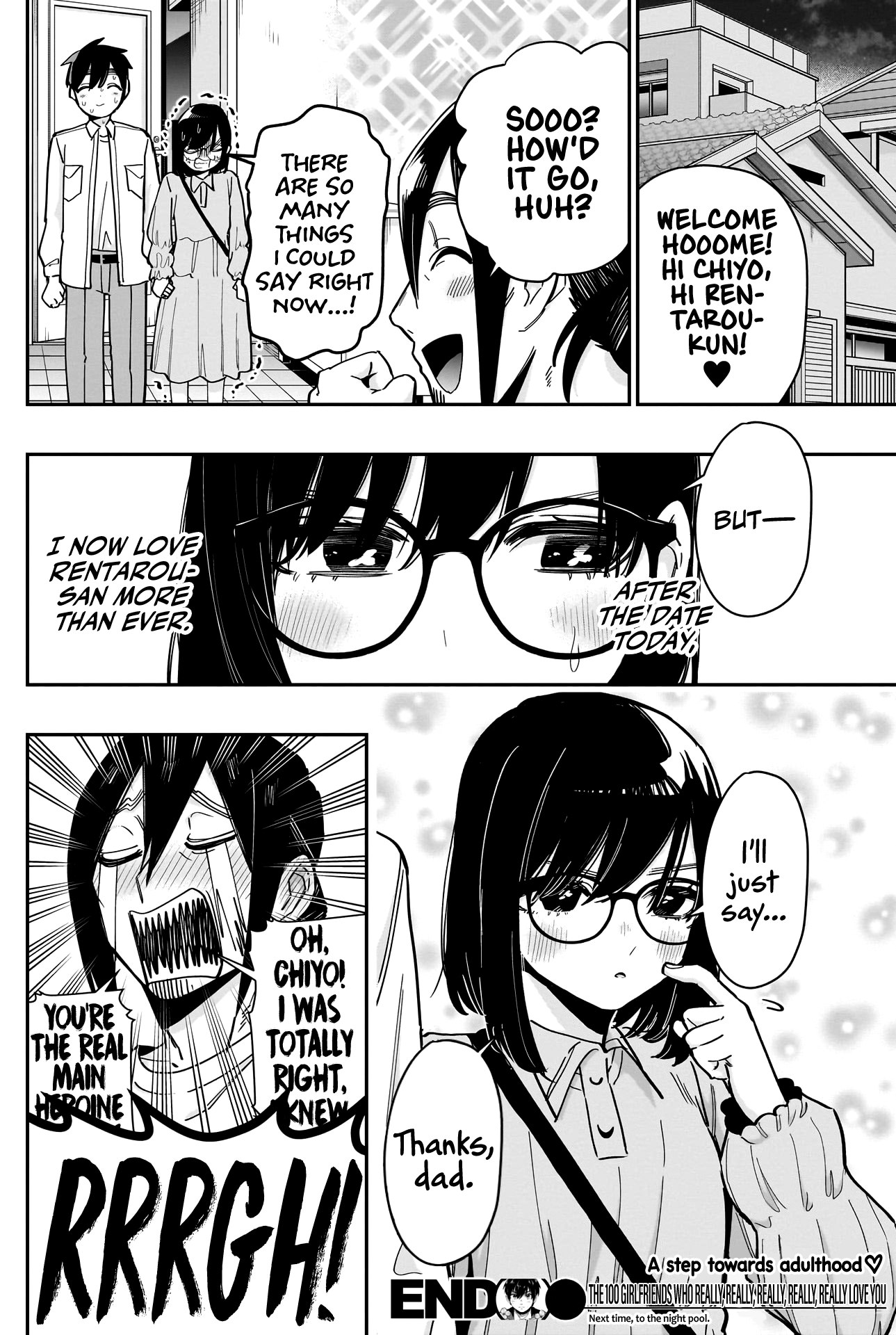 The 100 Girlfriends Who Really, Really, Really, Really, Really Love You - Chapter 126: An Adult Date With Chiyo-Chan