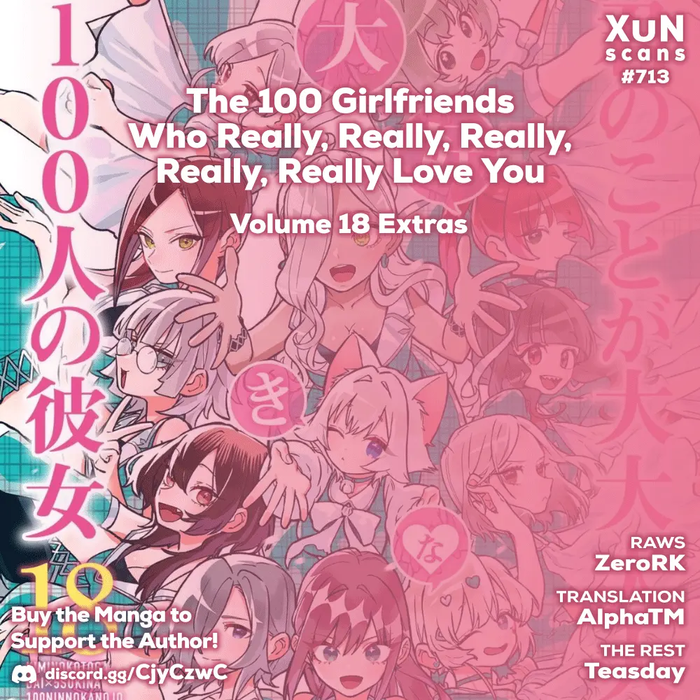 The 100 Girlfriends Who Really, Really, Really, Really, Really Love You - Vol.18 Chapter 158.5: Volume 18 Extras