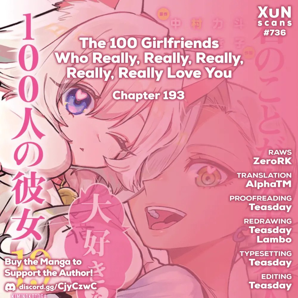 The 100 Girlfriends Who Really, Really, Really, Really, Really Love You - Chapter 193: Meme Knitting And Tama The Kitty / Meme And Kurumi's Back-Alley Expedition