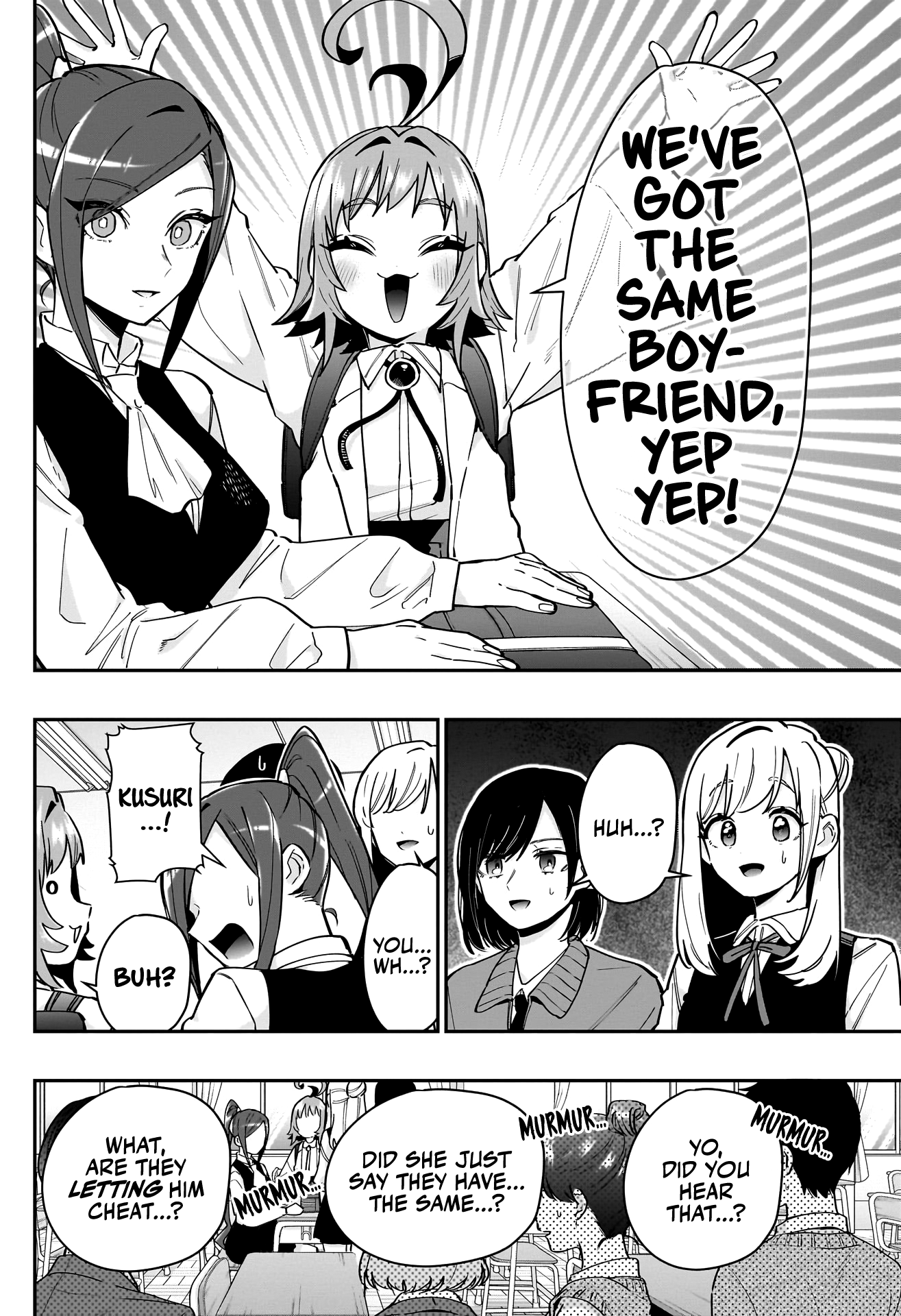 The 100 Girlfriends Who Really, Really, Really, Really, Really Love You - Chapter 125: Kusuri And Kishika Are Classmates