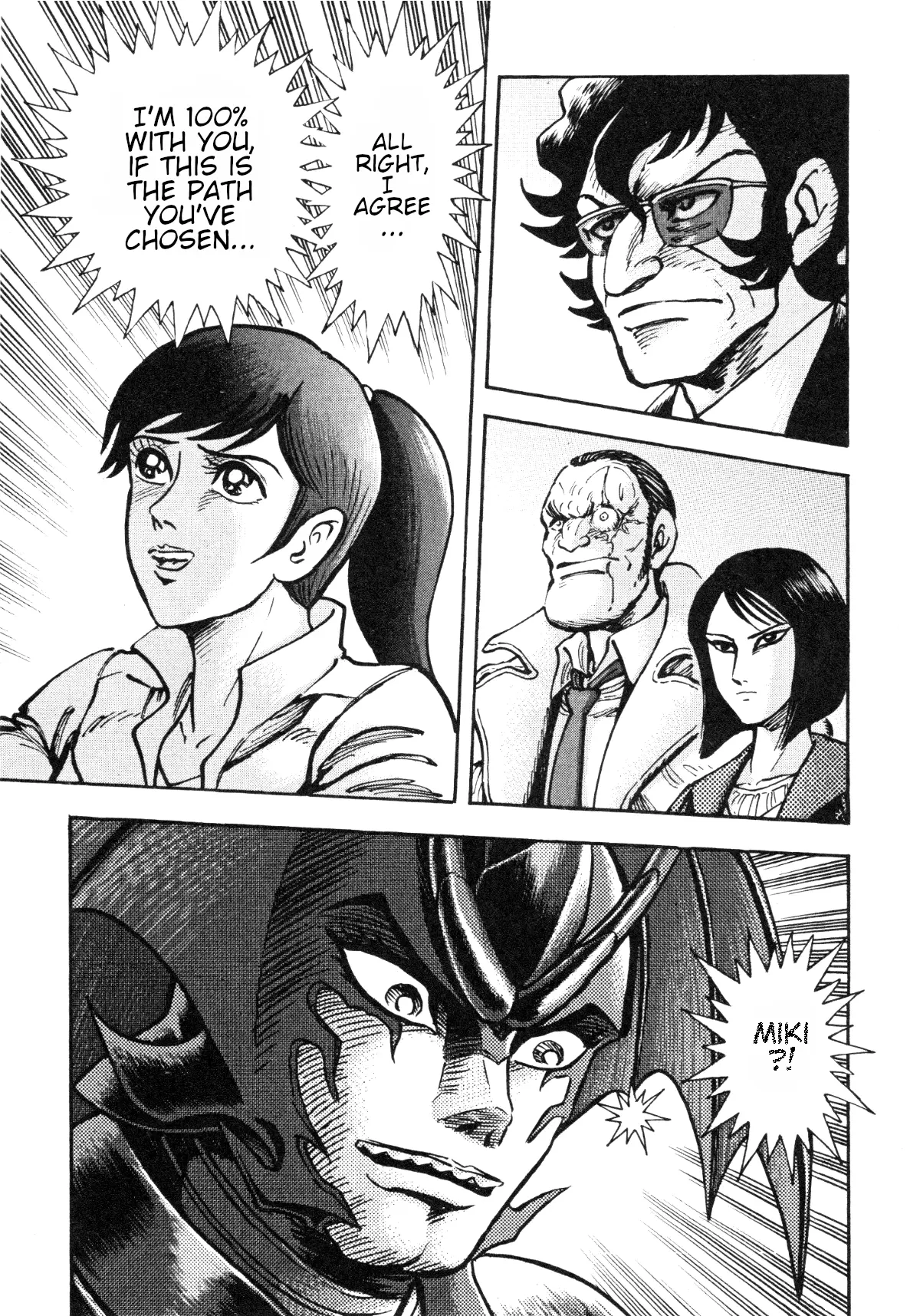 Devilman Saga - Vol.10 Chapter 85: Miki's Decision