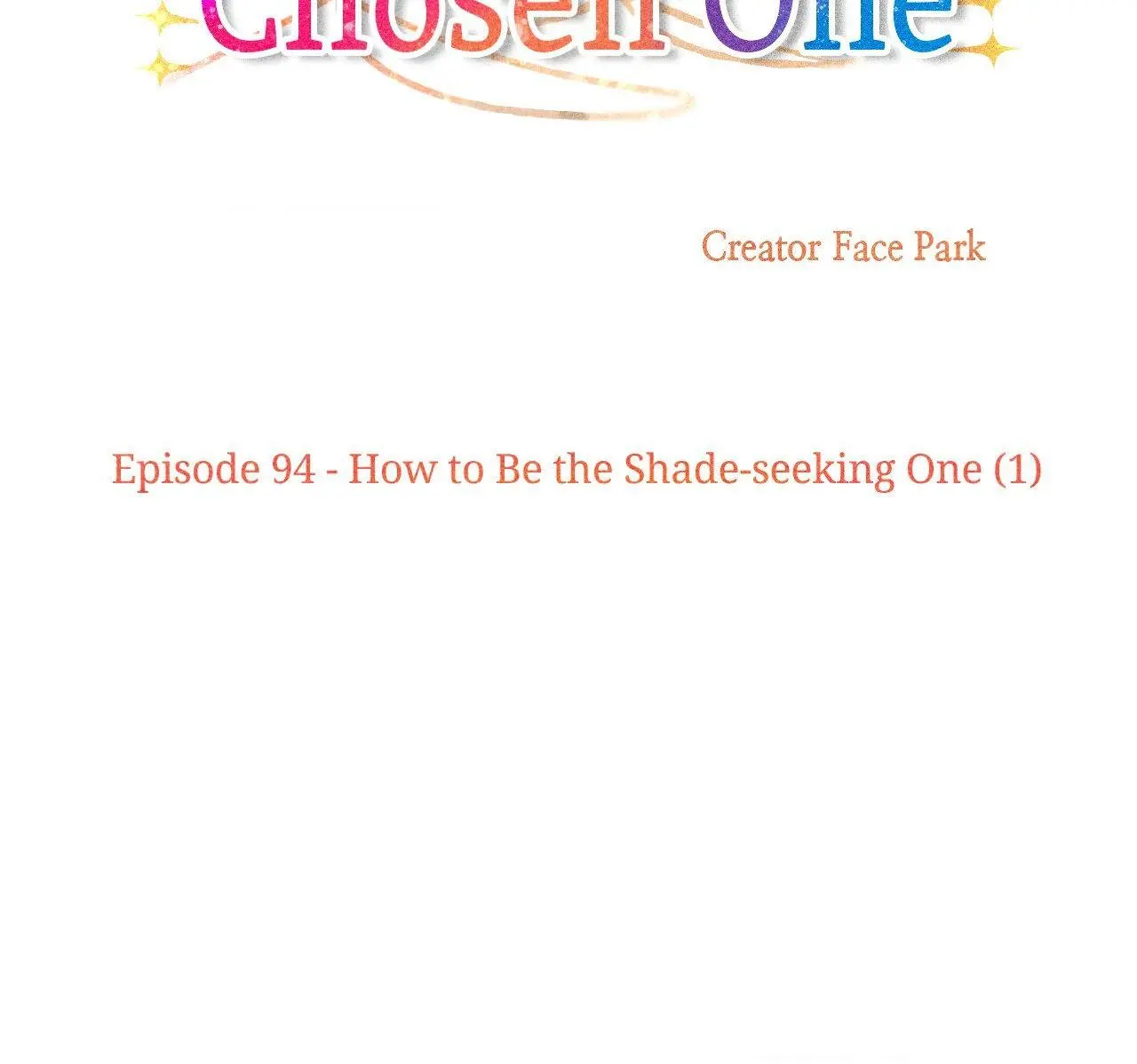 How To Be The Chosen One - Chapter 94