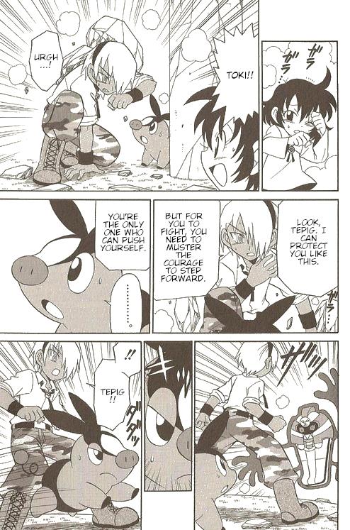 Pokémon Try Adventure - Vol.3 Chapter 42: Tepig's Courage