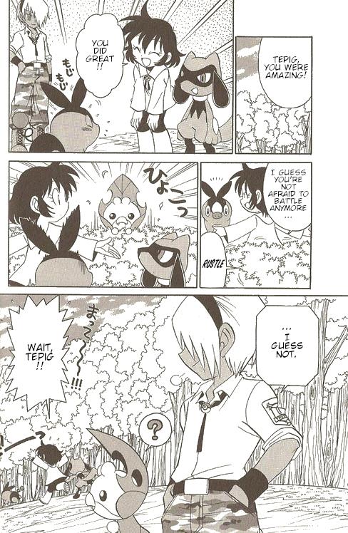 Pokémon Try Adventure - Vol.3 Chapter 42: Tepig's Courage