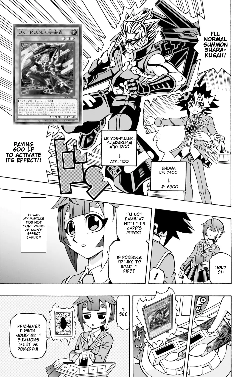 Yu-Gi-Oh! Ocg Structures - Vol.6 Chapter 36: P.u.n.k. Vs Sky Striker Ace