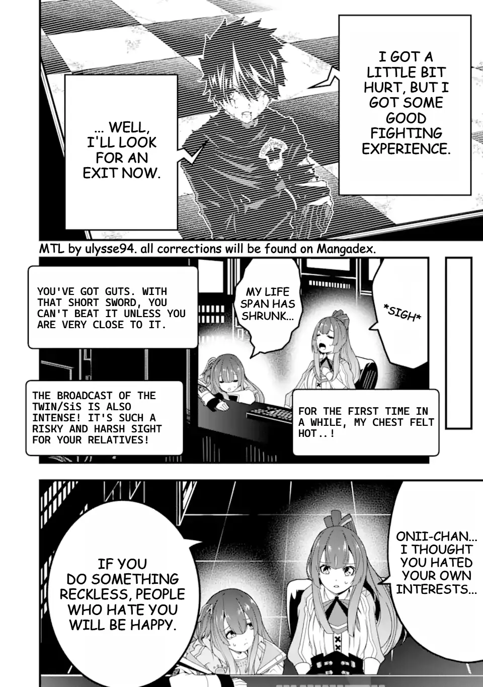 The Darkness Was Comfortable For Me - Vol.3 Chapter 20