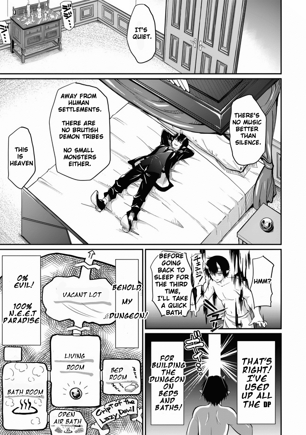 Devidun! Mezase Dungeon Neet Monogatari - Vol.1 Chapter 1: Ch. 1