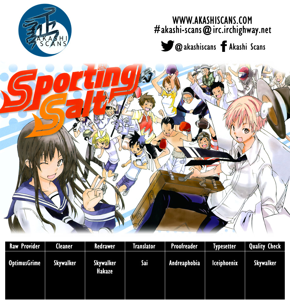 Sporting Salt - Chapter 2 : Sports Medicine