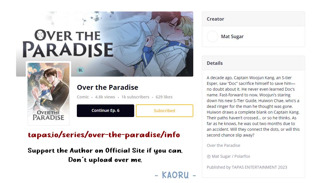 Over The Paradise - Chapter 9