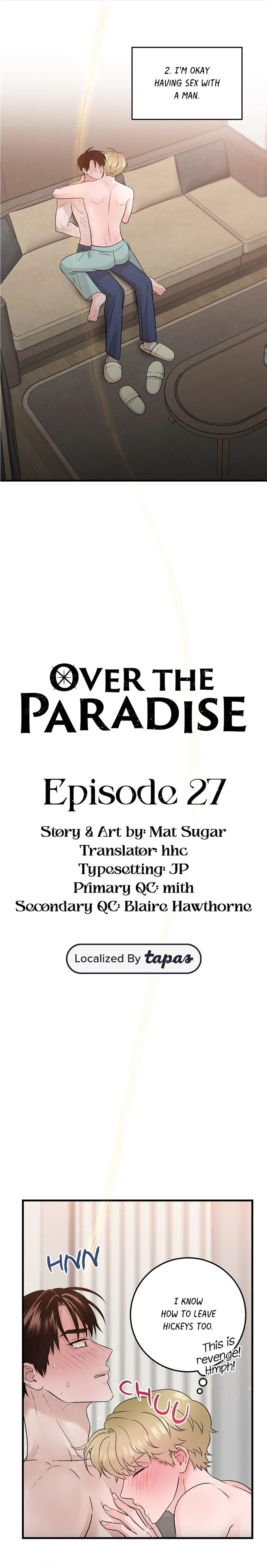 Over The Paradise - Chapter 27