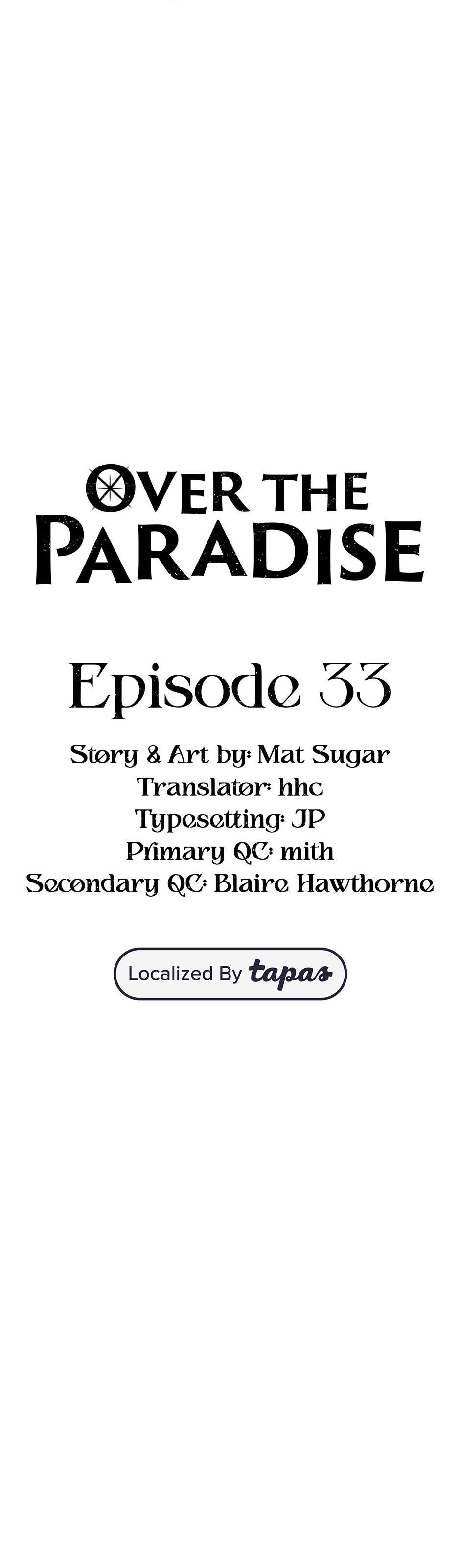 Over The Paradise - Chapter 33