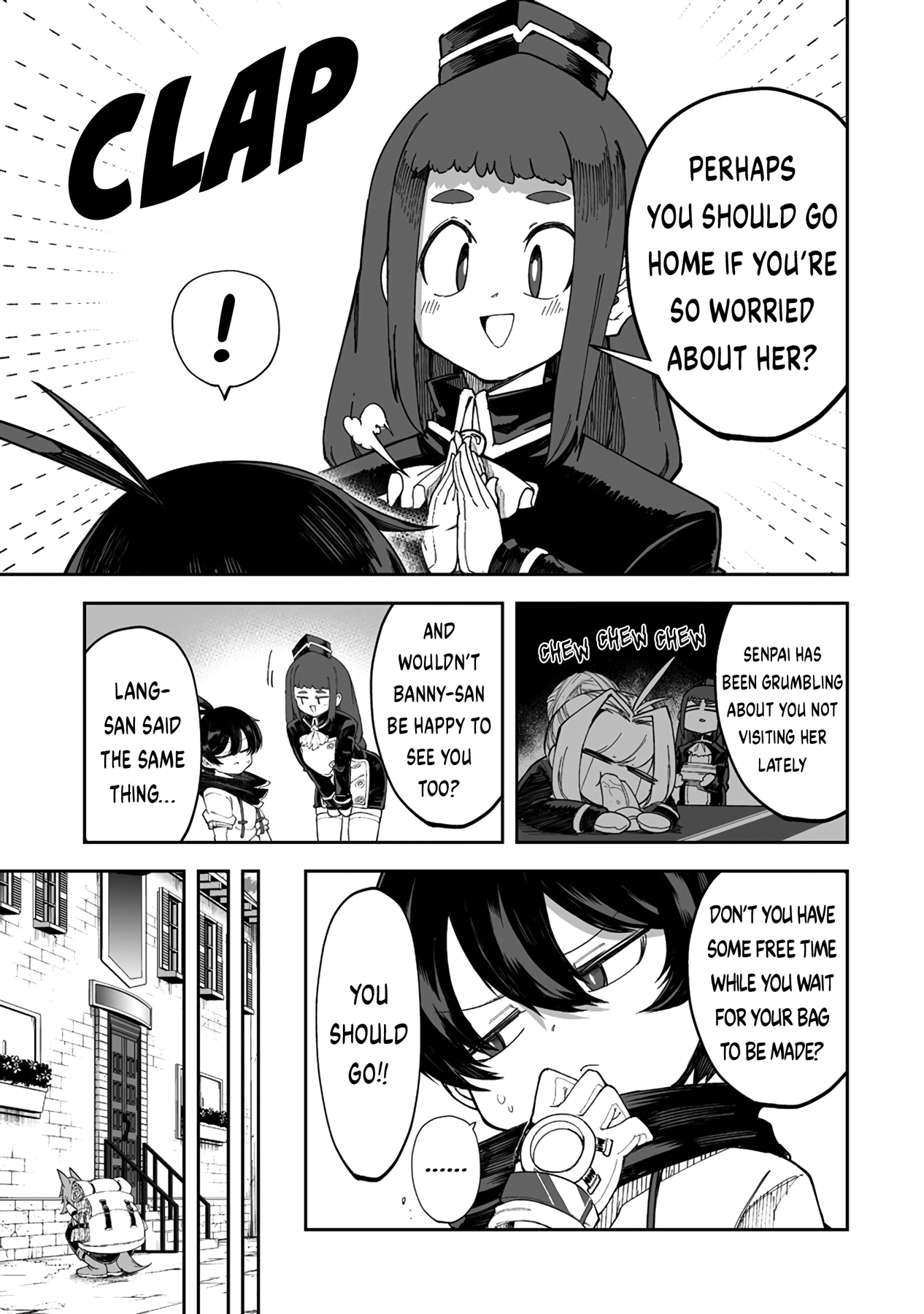 Shiboritoranaide, Onna Shounin-San - Vol.6 Chapter 35.1: Protective Bangles Part 1