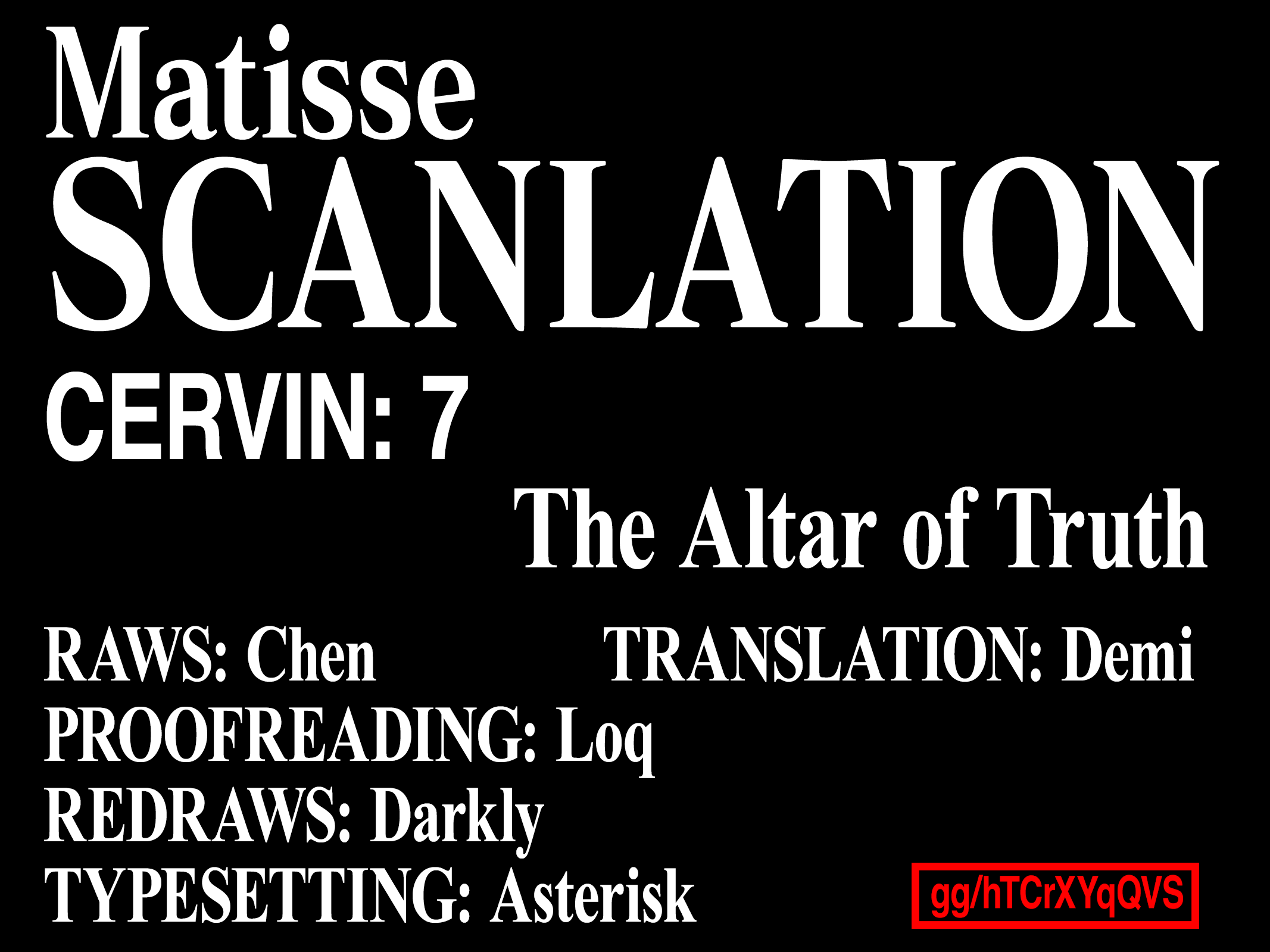 Re Cervin - Chapter 7: The Altar Of Truth