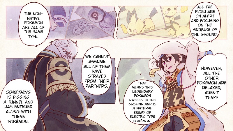 Pokémon + Nobunaga No Yabou ~Ranse Iroemaki~ - Chapter 3 : The Yellow Scroll: Hanbei & Kanbei