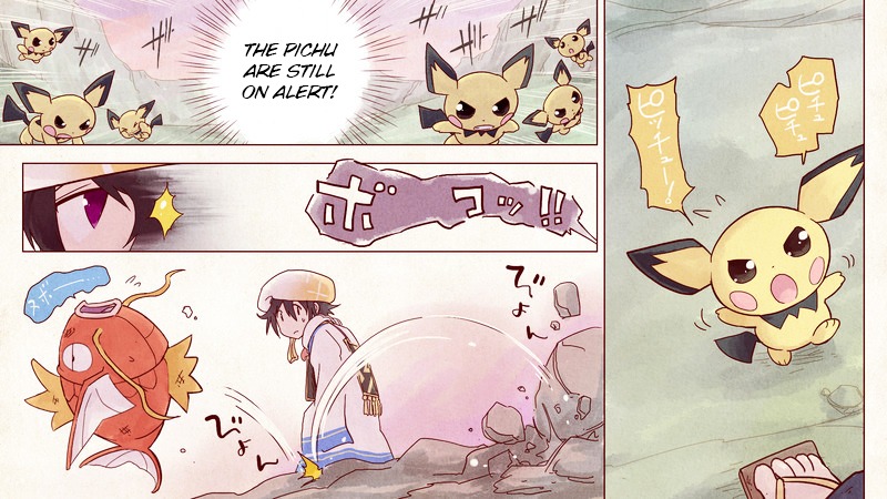 Pokémon + Nobunaga No Yabou ~Ranse Iroemaki~ - Chapter 3 : The Yellow Scroll: Hanbei & Kanbei