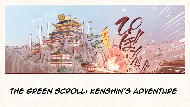 Pokémon + Nobunaga No Yabou ~Ranse Iroemaki~ - Chapter 2 : The Green Scroll: Kenshin's Adventure